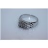 Image 1 : 24.6 CTW CZ RING .925 STERLING SILVER
