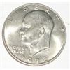 Image 1 : 1972 EISENHOWER DOLLAR *NICE EARLY AU HIGH GRADE "IKE" DOLLAR*!! COIN CAME OUT OF SAFE!!