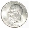 Image 1 : 1974-D EISENHOWER DOLLAR *NICE EARLY MS HIGH GRADE "IKE" DOLLAR*!! COIN CAME OUT OF SAFE!!