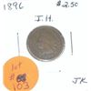 1896 INDIAN HEAD PENNY RED BOOK VALUE IS $5.00 *NICE EARLY PENNY*!! COIN CAME OUT OF SAFE!!