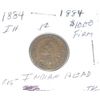 1884 INDIAN HEAD PENNY RED BOOK VALUE IS $12.00 *NICE EARLY FINE-15 GRADE PENNY*!! COIN CAME OUT OF 