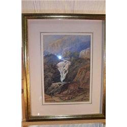 GILT FRAMED WATER COLOUR