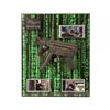 Image 1 : The Matrix Neo Keanu Reeves Neck Plug and Gun