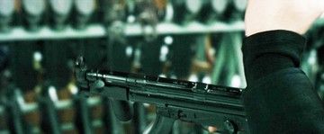 Matrix Neck Plug The Matrix Neo Keanu Reeves Neck Plug and Gun