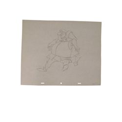 The Sword In The Stone Sir Kay & Ector  Original Prod Drawing