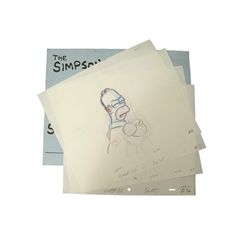 Simpsons Animation Sketches