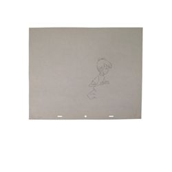 Sword And The Stone Wart Original Prod Drawing