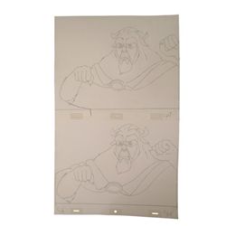 Disney's Beauty And The Beast Original Production Drawings