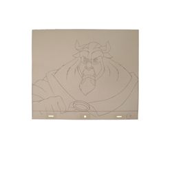 Disney's Beauty And The Beast Original Production Drawing