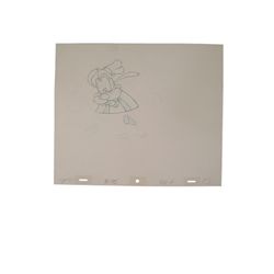 Disney Original Production Animation Drawing Goofy