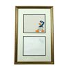 Image 1 : Disney Original Hand Painted Cell & Drawing Donald Duck