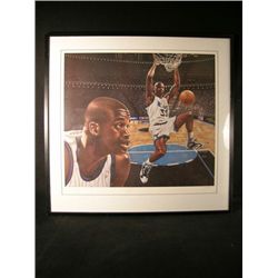 Shaquille O'Neal Framed Drawing