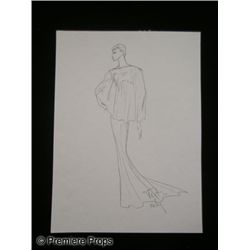 Edith Head Costume Sketch