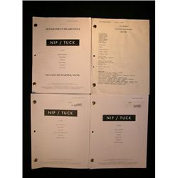 4 scripts, 3 Nip/Tuck, 1 Ally McBeal