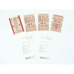 Seabiscuit Race Tickets Props