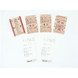 Seabiscuit Race Tickets Props