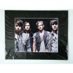 Kings Of Leon Signed Photo