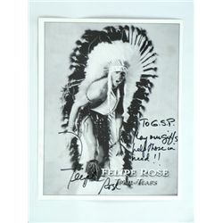 Village People Felipe Rose Signed Photo