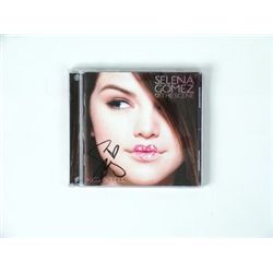Selena Gomez Signed CD