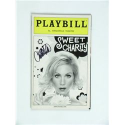 Sweet Charity Broadway Christina Applegate Signed Program