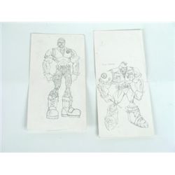 Small Soldiers Production Drawings