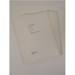 GODFATHER EARLY DRAFT SCRIPT