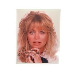 Goldie Hawn Signed Photo