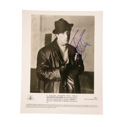Rocky V Sylvester Stallone Signed Photo