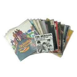 Beatles Vinyl Records and 45