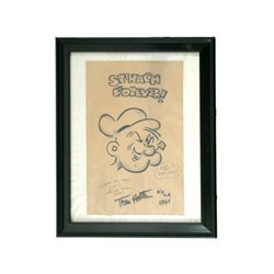 Popeye Hand Drawn Image