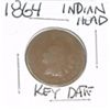 Image 1 : 1864 INDIAN HEAD PENNY *RARE KEY DATE NICE EARLY CENT-PLEASE LOOK AT PICTURE TO DETERMINE GRADE*!!