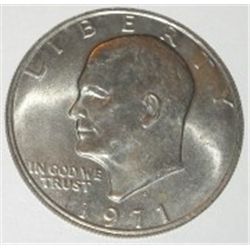 1971-D EISENHOWER "IKE" DOLLAR *RARE MINT STATE MS HIGH GRADE*!! DOLLAR CAME OUT OF SAFE!!