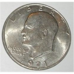 1971-D EISENHOWER "IKE" DOLLAR *RARE EARLY COIN*!! DOLLAR CAME OUT OF SAFE!!