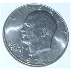 1972-D EISENHOWER "IKE" DOLLAR *RARE MINT STATE MS+ HIGH GRADE*!! DOLLAR CAME OUT OF SAFE!!