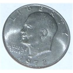 1972-D EISENHOWER "IKE" DOLLAR *RARE MINT STATE MS HIGH GRADE*!! DOLLAR CAME OUT OF SAFE!!