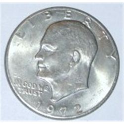 1972 EISENHOWER "IKE" DOLLAR *RARE AU HIGH GRADE*!! DOLLAR CAME OUT OF SAFE!!