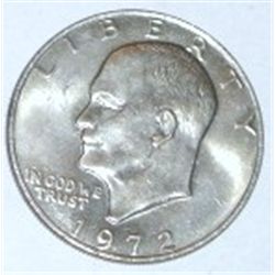 1972 EISENHOWER  IKE  DOLLAR *RARE MS HIGH GRADE*!! DOLLAR CAME OUT OF SAFE!!