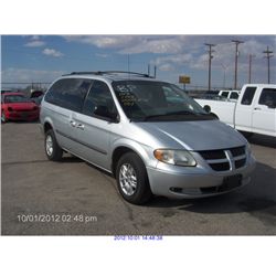 2002 - DODGE GRAND CARAVAN