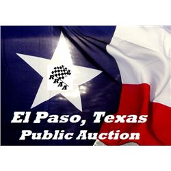 City of El Paso Vehicles listed below