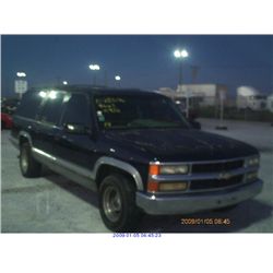 1996 - CHEVROLET SUBURBAN//REBUILT SALVAGE TITLE