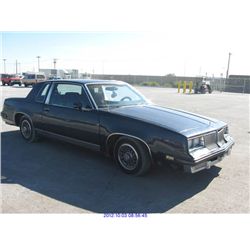 1985 - OLDSMOBILE CUTLASS