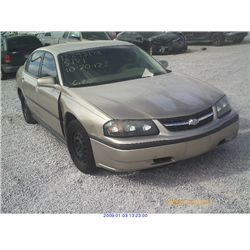 2003 - CHEVROLET IMPALA
