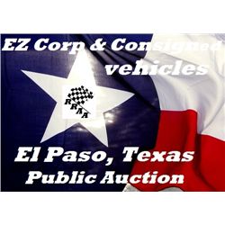 El Paso Consignment vehicles listed below