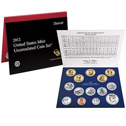 Uncirculated Mint Set 2012