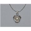 Image 1 : CLASSY WHITE PEARL CZ SILVER