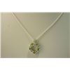 Image 1 : 17.35 ctw peridot and blue topaz Pendant with chain .92