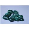 Image 1 : 113.15 CTW AFRICAN EMERALD MIX SHAPES LOOSE STONES (10)