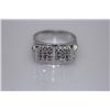 Image 1 : 26.4 CTW CZ RING .925 STERLING SILVER