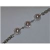 Image 1 : ELITE LAVENDER PEARL CZ SILVER BRACELET****METAL: SILVE