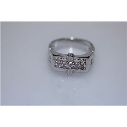 19.9 CTW CZ RING .925 STERLING SILVER